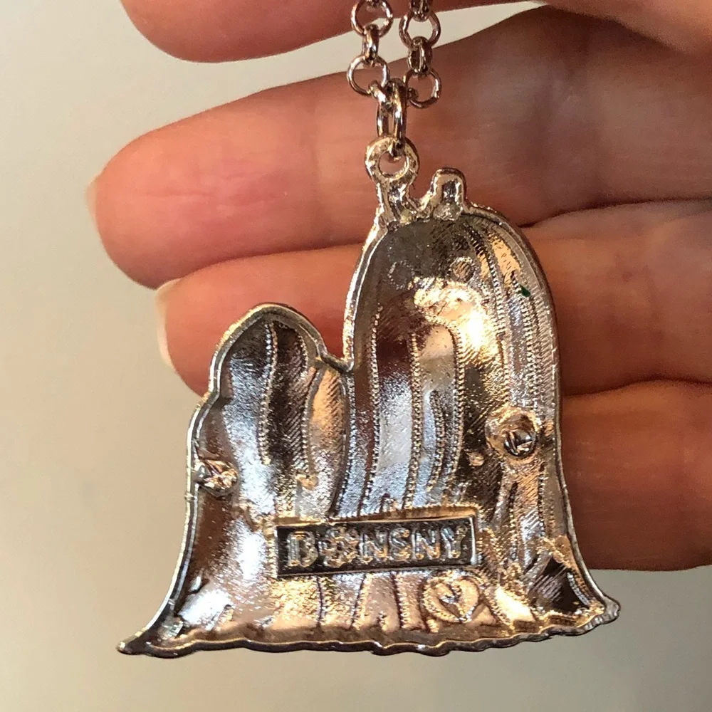 Maltese dog necklace enamel over metal NIP - Picture 5 of 6